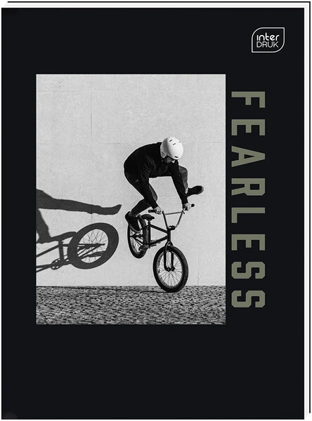 Brulion B5 96k kratka półtwarda oprawa Interdruk