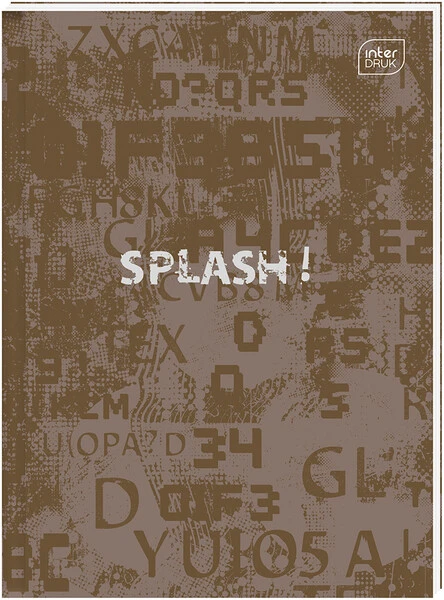 Brulion B5 96k kratka półtwarda oprawa Interdruk