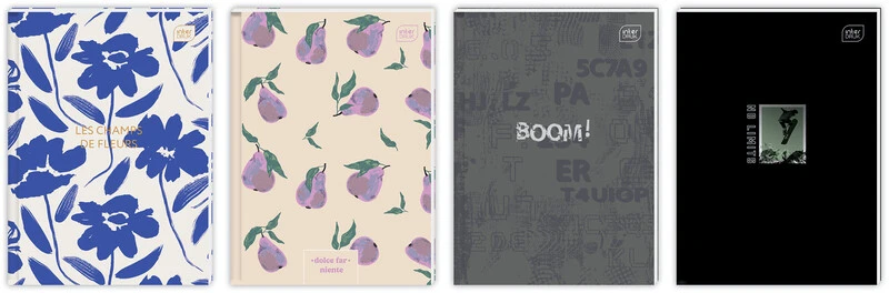 Brulion B5 160k linia INTERDRUK zeszyt oprawa półtwarda Boys Girls