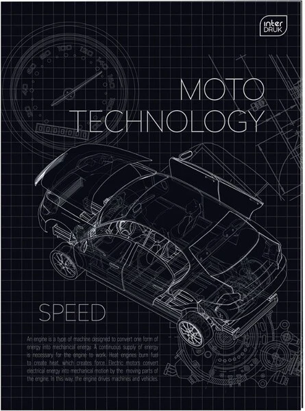 Zeszyt A4 60k gładki czysty INTERDRUK 206510