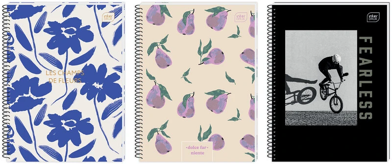 Kołozeszyt A5 100 linia INTERDRUK