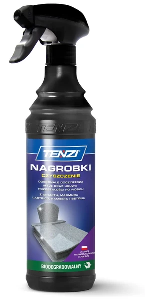 Płyn TENZI do mycia Nagrobków czyszczenia kamienia granitu lastrico 0,6L
