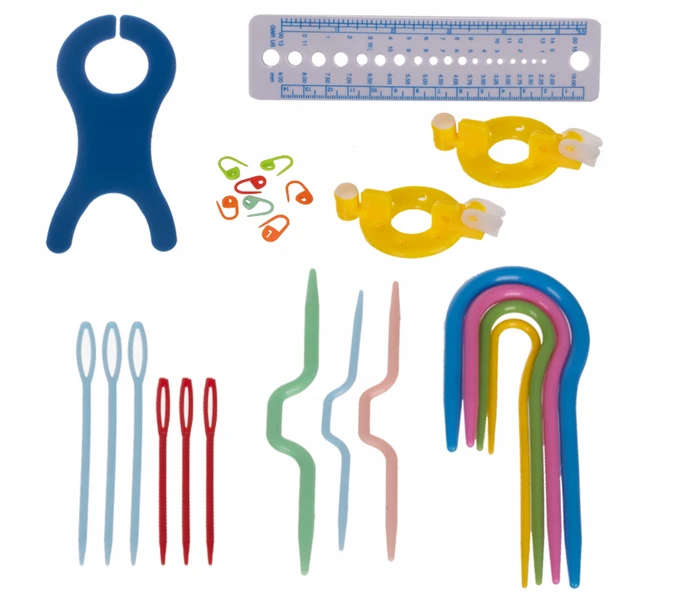 Zestaw do szydełkowania akcesoria wszystko w etui 58 elementów XXL