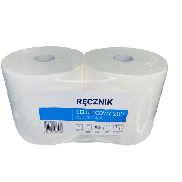 Czyściwo w roli celuloza 200m 2szt