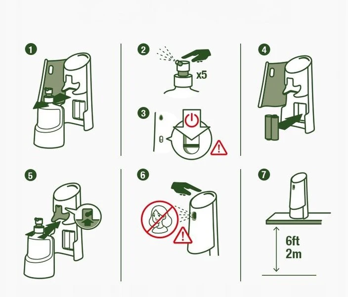 AIR WICK wkład wodny Active Fresh odświeżacz wkład zapas Kwiat Wiśni & Maliny 228ml