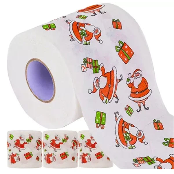 Papier toaletowy świąteczny Mikołaj 4 rolki 2W