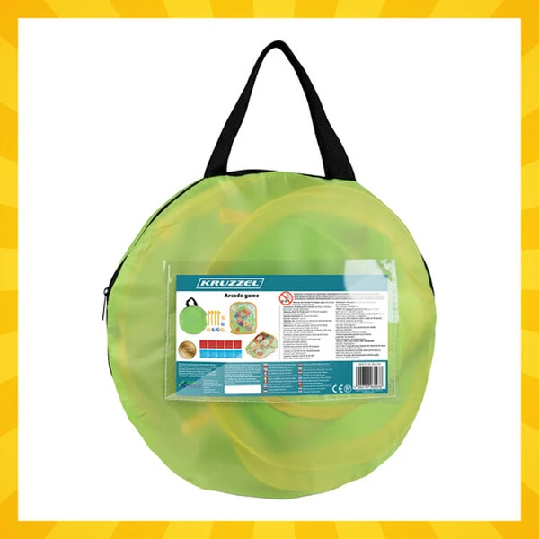 Gra zręcznościowa Rzut piłeczką woreczkiem Kruzzel zestaw 3w1 dla dzieci
