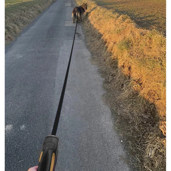 Smycz automatyczna dla psa taśma 5m 15kg 19788