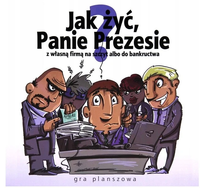 GRA planszowa Jak żyć Panie Prezesie?