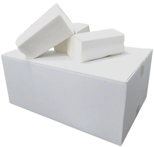 Ręczniki ZZ składane białe 2W celuloza MIS 3000szt