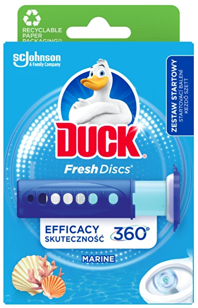 Duck Fresh Discs Marine żelowy krążek urządzenie WC 36 ml