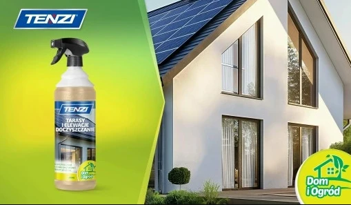 Płyn do mycia elewacji i tarasów Tenzi Tarasy i Elewacje Doczyszczanie 1l