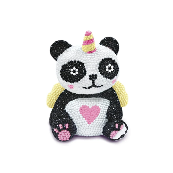 Diamentowa figurka DIY PANDA 3D Kidea