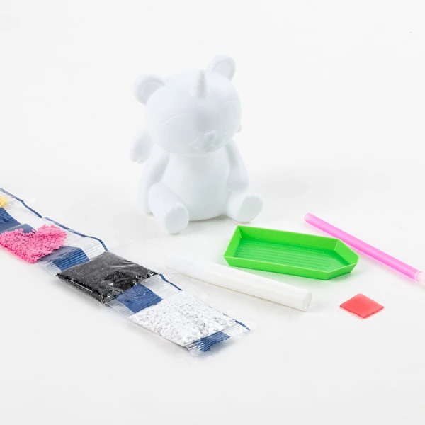 Diamentowa figurka DIY PANDA 3D Kidea