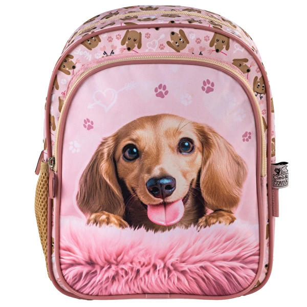 Plecak przedszkolny wycieczkowy Cleo i Frank 46 PIESEK