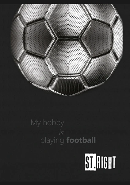 Zeszyt A4 32k kratka ST.RIGHT FOOTBALL ENERGY mix