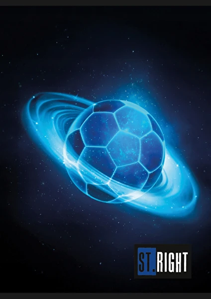 Zeszyt A4 32k kratka ST.RIGHT FOOTBALL ENERGY mix