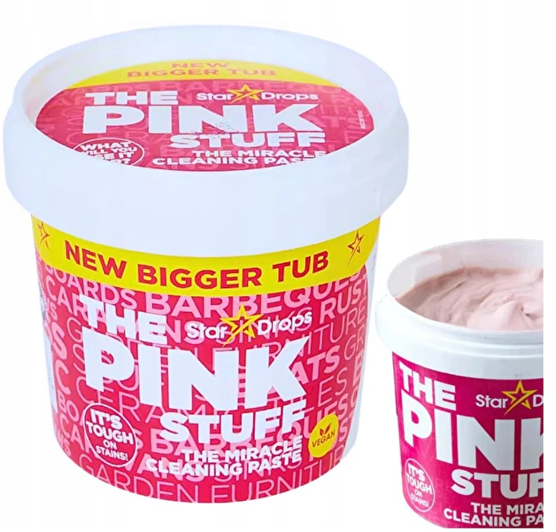Uniwersalna pasta czyszcząca do różnych powierzchni The Pink Stuff 850g