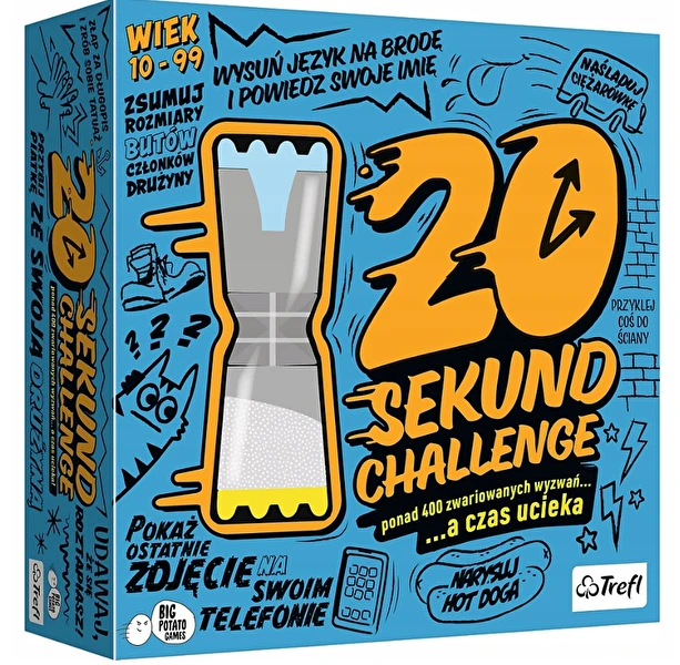 Gra 20 Sekund Challenge 10+ Trefl