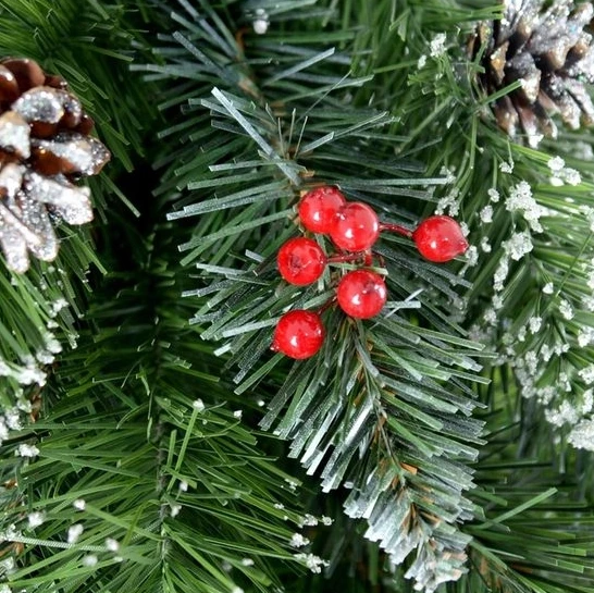 Gałązki Jarzębiny Czerwone Kulki Stroik 6 cm op.22szt