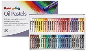 Pastele olejne PENTEL 50 kolorów