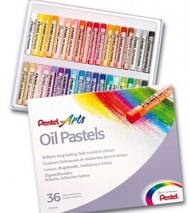 Pastele olejne PENTEL 36 kolorów