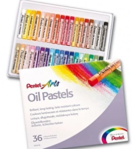 Pastele olejne PENTEL 36 kolorów
