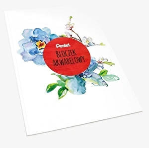 Zestaw Pentel CB9 12 Kredki akwarele+ bloczek akwarelowy