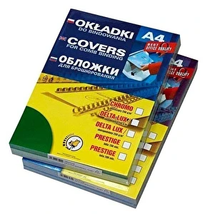 Folia do bindowania A4 Prestige bezbarwna 150mic