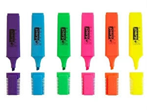 Zakreślacz D.Rect 1127 6 kolorów