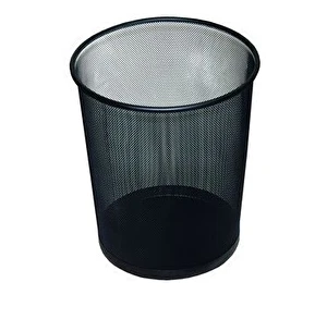 Kosz na śmieci siatka czarny 19 l