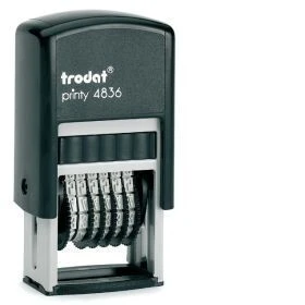 Numerator Trodat 4836 samotuszujący czarny