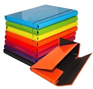 Teczka skrzydłowa A4 z gumką