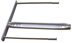 Klips archiwizacyjny biały FELLOWES 100szt