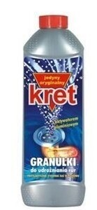 Kret granulki do udrażniania rur 560g