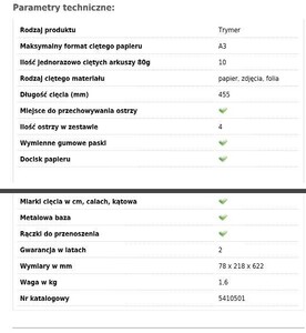 Trymer Fellowes Electron A3