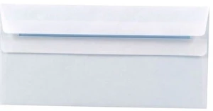 Koperta DL biała samoklejąca SK 50szt