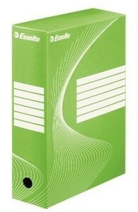 Pudło archiwizacyjne Esselte Standard 100 mm zielone