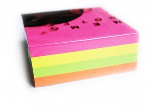 Karteczki samoprzylepne 75x75 320 szt. Dalpo Neon