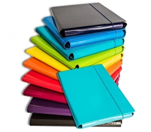 Teczka skrzydłowa A4 z gumką