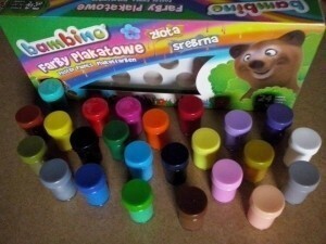 Farby plakatowe Bambino 24kol 10ml
