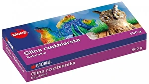 Glina rzeźbiarska Mona 500 g naturalna