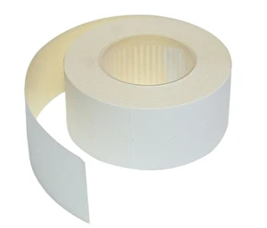 Taśma do metkownic 1-rzędowa 22x12 MHK prosta biała