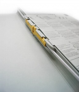 Teczka PLUS skoroszytowa ZERO MAX A4 szara