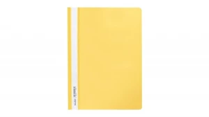 Skoroszyt miękki BIURFOL A4 plastikowy żółty