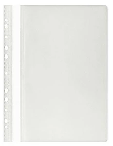 Skoroszyt zawieszany miękki BIURFOL PP A4 plastikowy biały
