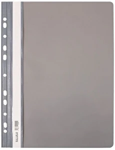 Skoroszyt zaw. Twardy BIURFOL A4 szary