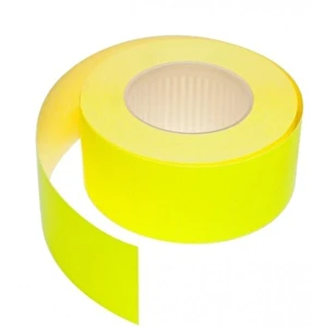 Taśma do metkownicy MHK 22x12 1-rzędowa proste boki żółta