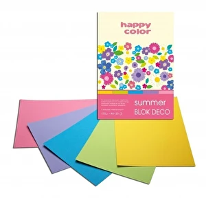 Blok deco Summer A4/20 HAPPY COLOR