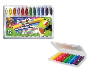 Kredki do malowania TWARZY BAMBINO 12 kol